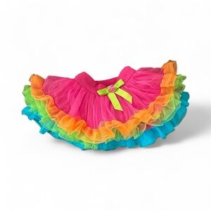 Jona Michelle Vibrant Pink Tutu, plus brand new girls panties - See pics!